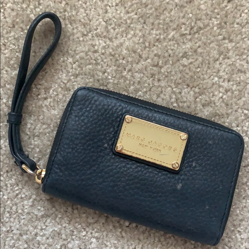 Black Marc Jacobs Wallet (wristlet)